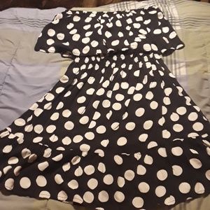 Polka dot sundress